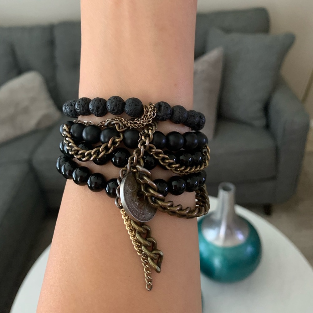 Lace Project bracelets